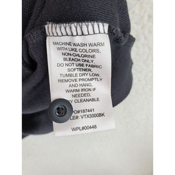 Vertx Polo Shirt Mens XL Black Pique Cotton SS Sleeve Pocket - Picture 6 of 10